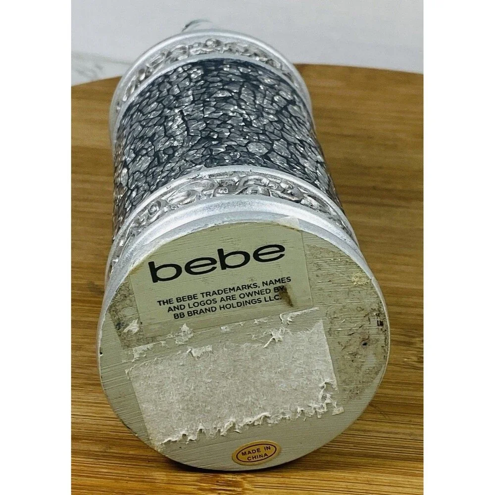 BEBE Silver Mosaic Soap Dispenser 8”